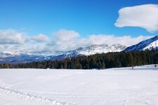 Passo Lavaze Jochgrimm Winter langlaufen fr